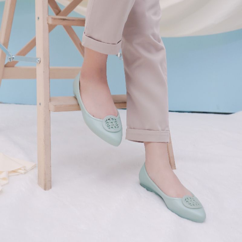 sara sara gucci/sepatu wanita flat shoes jelly sara sara gucci