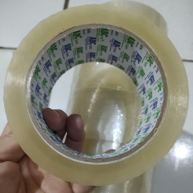 

Lakban bening lakban kardus 100 yard tempel kardus isolasi besar lakban packing tape