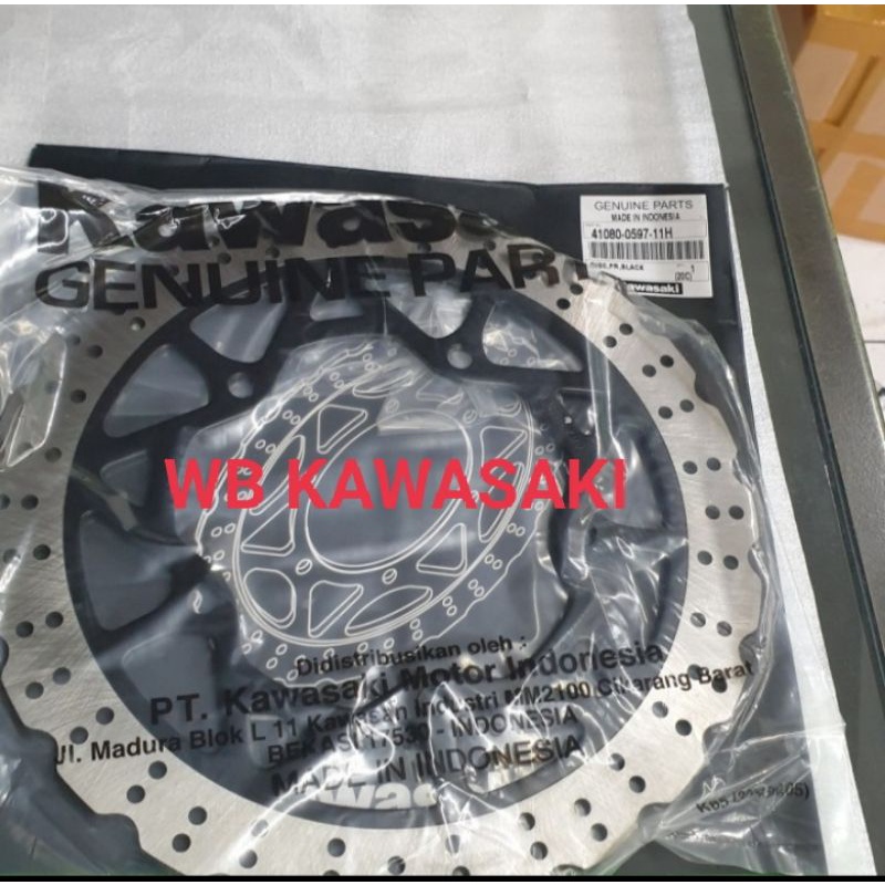 piringan cakram depan ninja RR mono original