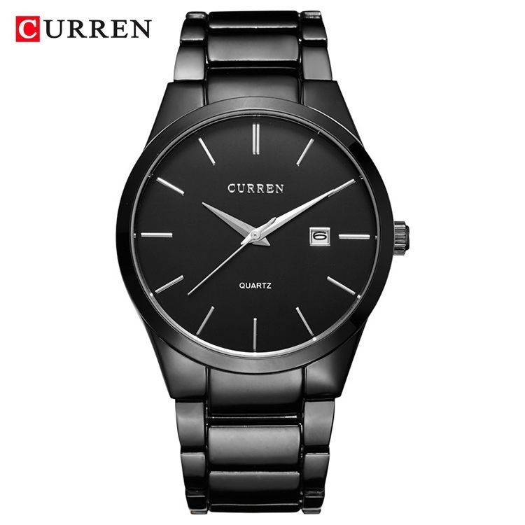 CURREN 8106 Jam Tangan Pria Analog Stainless Steel WK-SBY