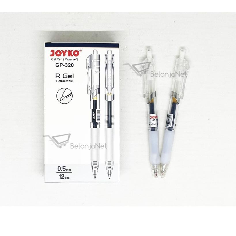 

Flash Sale - Pulpen Gel Gel Pen Joyko Klik Retractable R Gel GP-320 0.5 mm ~