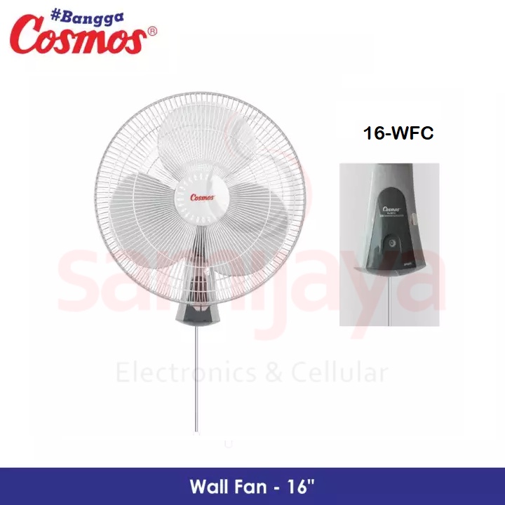 Jual KIPAS ANGIN DINDING - WALL FAN COSMOS 16-WFC / 16 WFC / 16WFC 16 ...