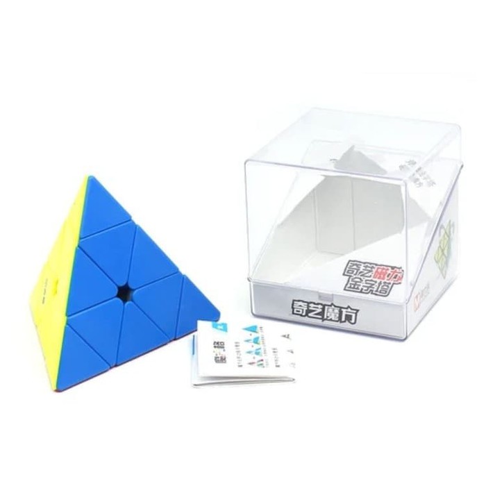 Magic Cube QiYi Magnetic Pyraminx M MS Series Puzzle Piramid Stickerless Qi Yi Piramida Qiyi