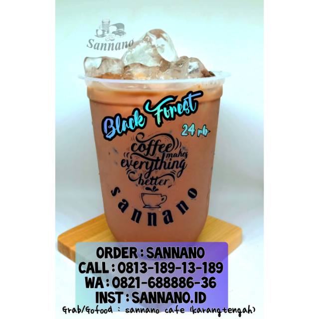 

BlackForest iced (fresh drink/coklat)