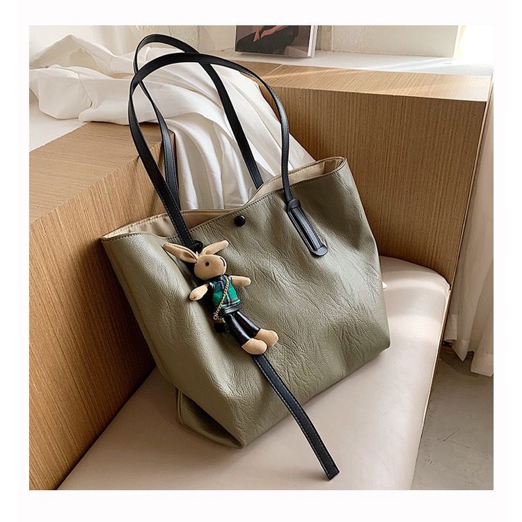 201865 Tas Tote Wanita Import Totebag Cewek Impor Shoulder Bag Cewe (1 KG MUAT 3) LT2113 EL5695