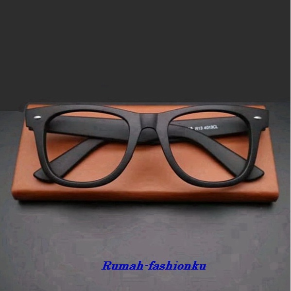 Paket lensa photocromic - Min Plus - BlueRay - BlueCromic - FRAME R4Y-BAN WAYFARER