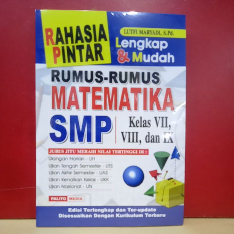 BUKU RUMUS-RUMUS MATEMATIKA SMP KELAS 7,8,9