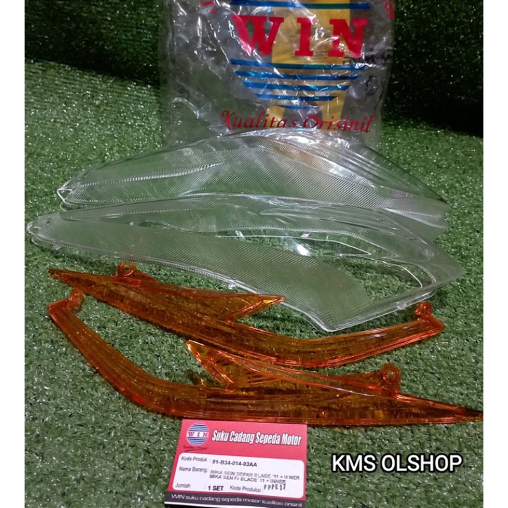 MIKA LAMPU SEIN DEPAN BLADE 2011 / KACA LAMPU SEIN DEPAN BLADE 2011 WIN