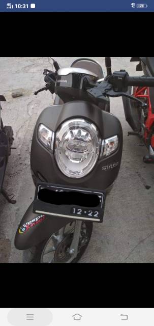 Mika lampu stop Scoopy new 2017 velg 12