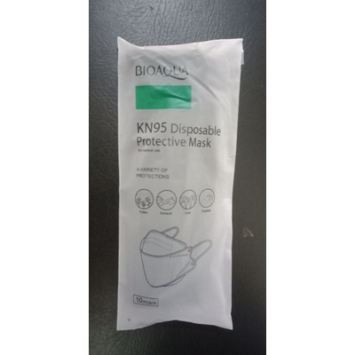 Masker Bioaqua KN95 Disposable 10 pc