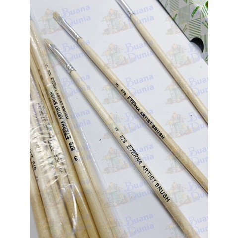 

Kuas Gambar Eterna 3 Inch | Kuas Lukis | Artist Paint Brush | ATK