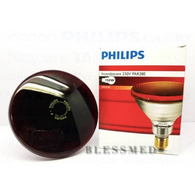 Lampu Infra Red/Infra Merah Philips 150 W Made in Poland InfraRed