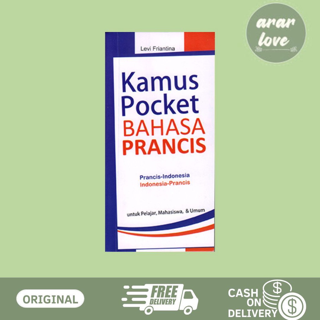 BUKU KAMUS POCKET BAHASA PRANCIS (2018)