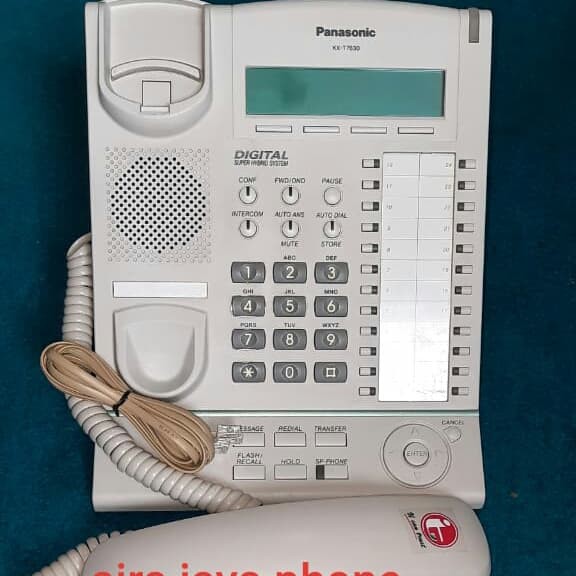 Pesawat Key Telepon Digital Panasonic KX-7630 Pesawat Telpon Digital Panasonic