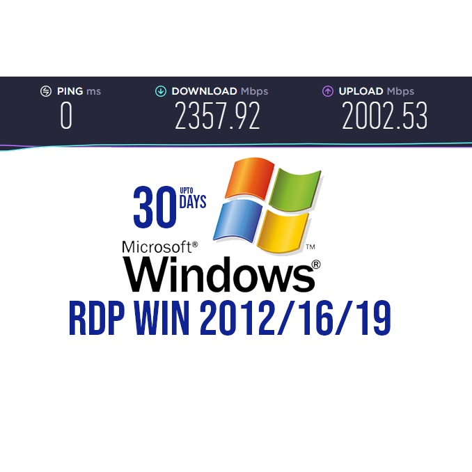 RDP WINDOWS 4CPU RAM 8GB