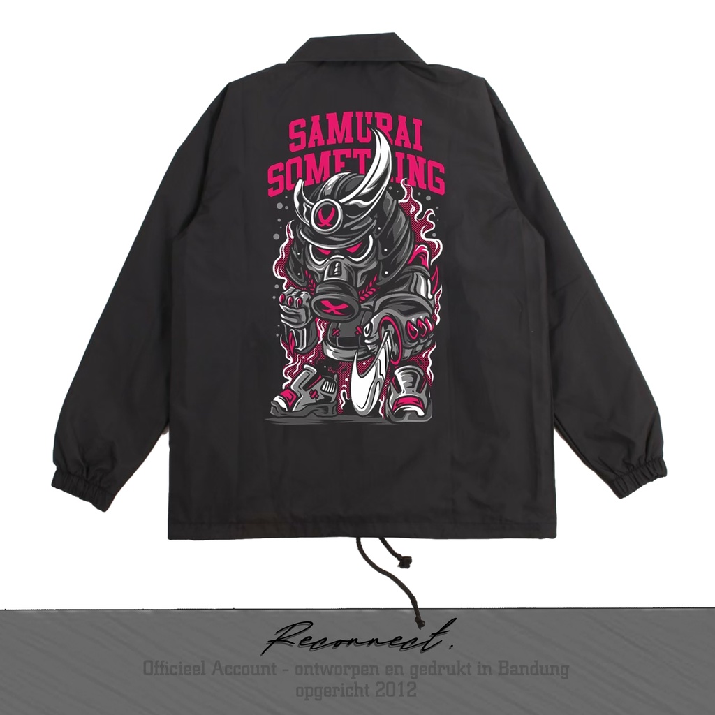 Reconnect Coach Jacket Japan Samurai Something - Jacket Sunmori Rider - Unisex