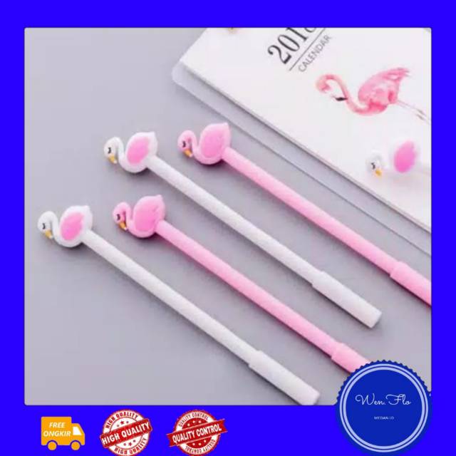 

WENFLO.ID|| Pulpen Karakter Flamingo Lucu