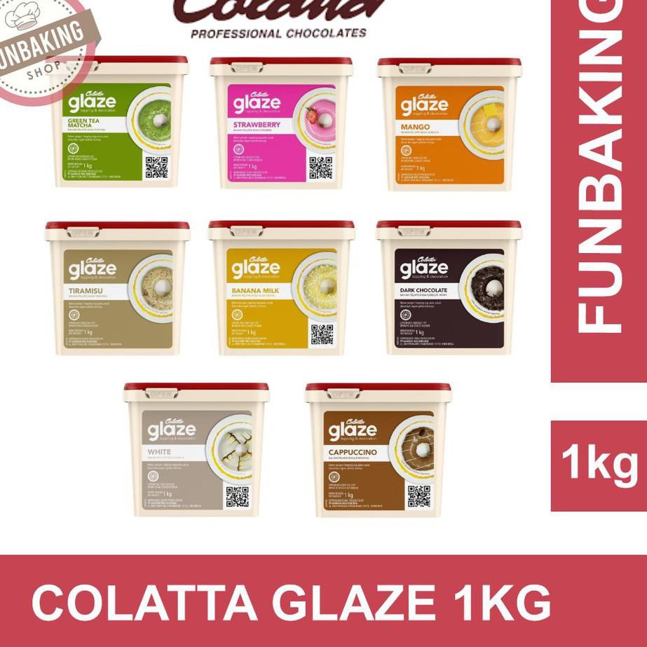 

PROMO 10.10 FunBaking - COLATTA GLAZE 1KG COLATTA DONUT 1KG