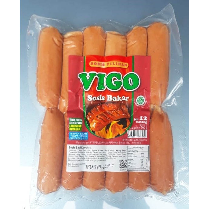 

VIGO SOSIS BAKAR 500GR ISI 12PCS