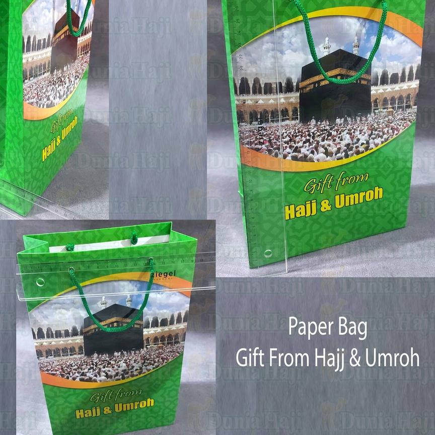 

8.8 Product HOT Tas Paper Bag BahanTebal Ukuran Besar Souvenir Oleh Oleh haji & Umroh / pcs