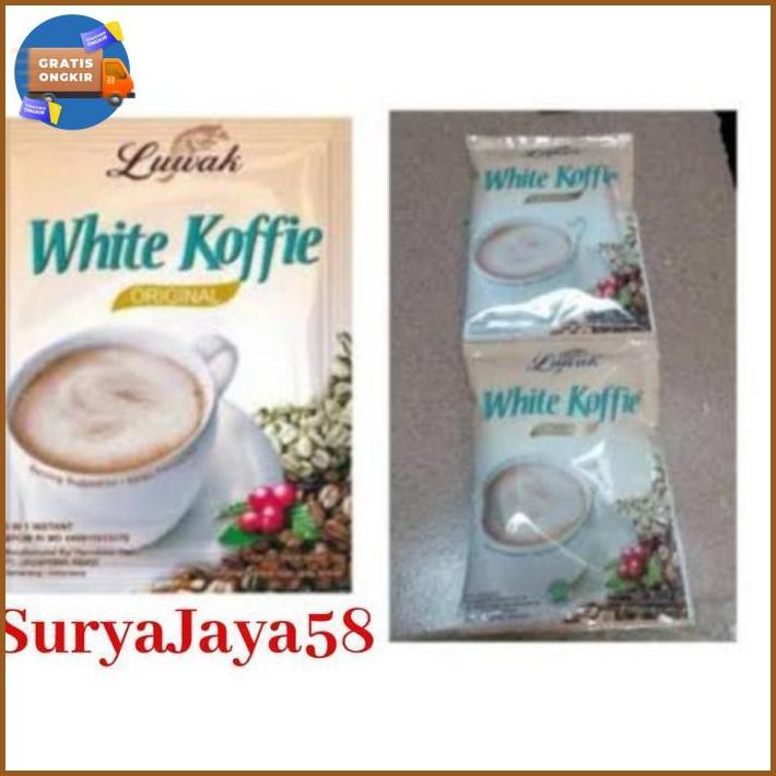 

✅Populer minuman Kopi Luwak White coffee/kopi |kemasan/saset/ Renceng |Dus/Kartonan