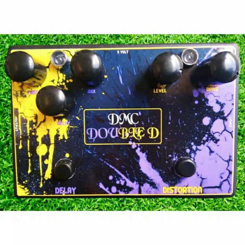 epek gitar distorsi + delay