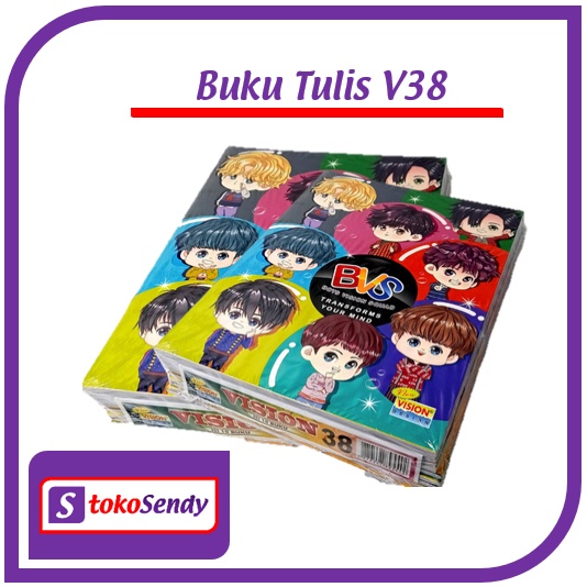 TokoSendy - Buku Tulis Vision Isi 38