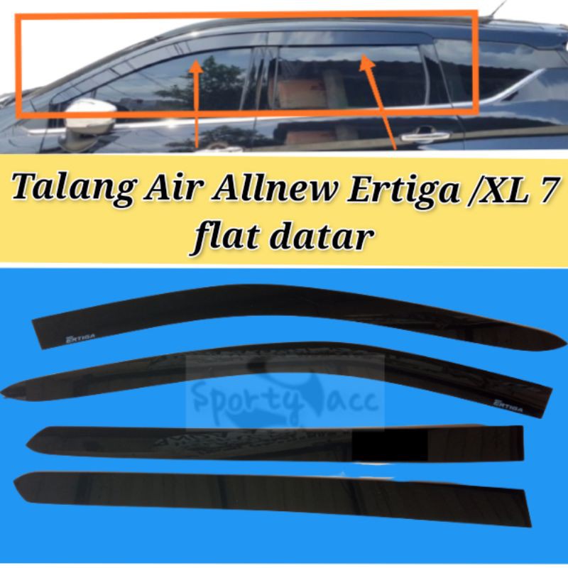 Talang air allnew ertiga  XL7 Flat Datar