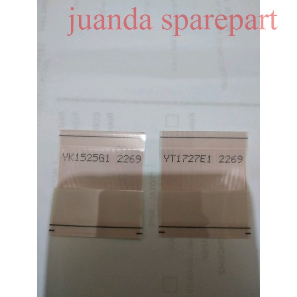 LVDS KABEL FLEKSIBEL T CON KE PANEL SAMSUNG UA 32D5000 - 32D5500 - 40D5000 - 40D5500 - 4 .