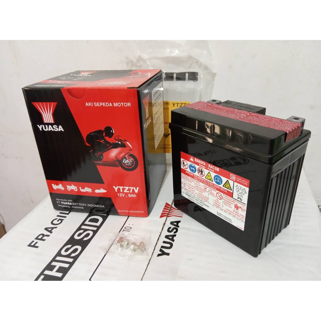 AKI MOTOR NMAX LAMA, AEROX LAMA, LEXI, XMAX YTZ7V YUASA ORI MF