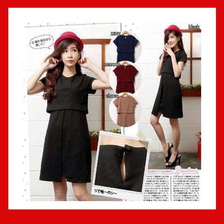 Dress 947 dress crop Terbaru