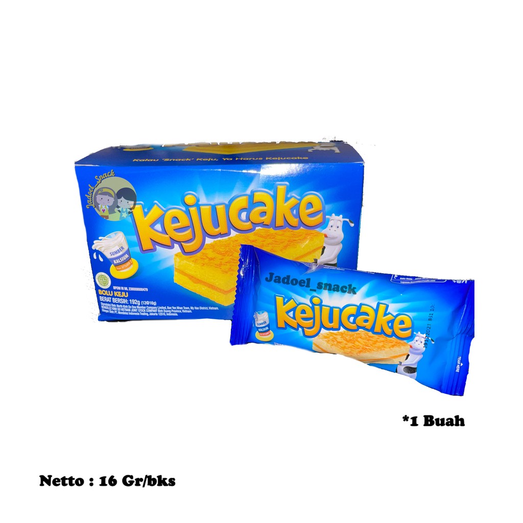 

Kraft Keju Cake - Netto 16 gr by jadoelsnack