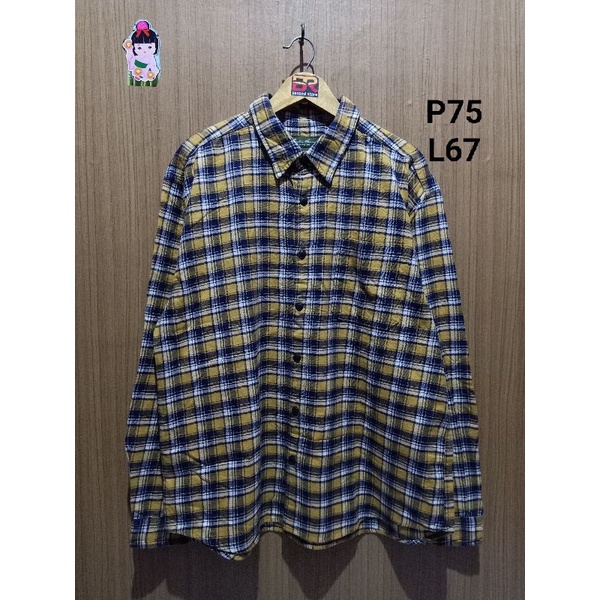 kemeja flanel Eddie bauer