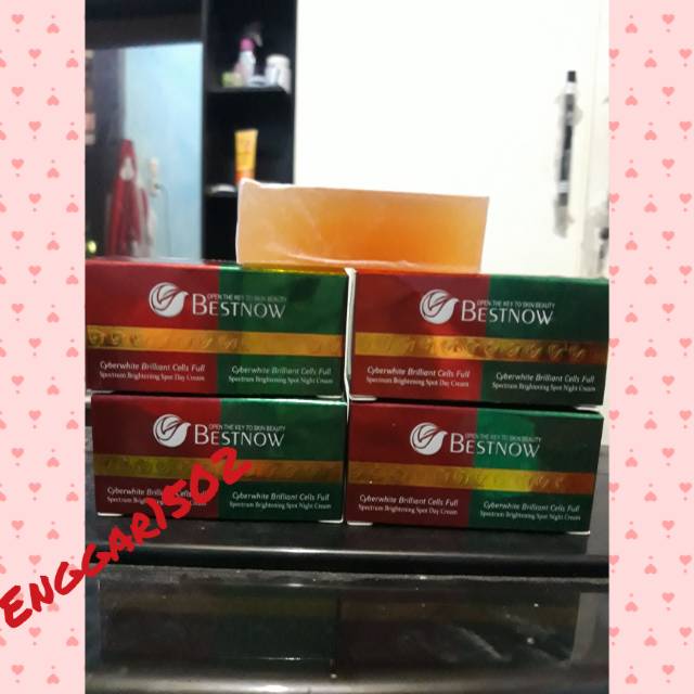 Bestnow Cream (beli minimal 4pasang) free Sabun Bestnow