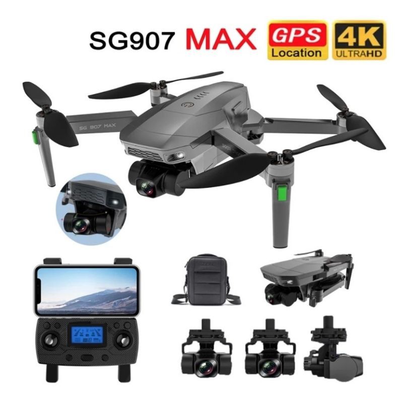 Drone SG907 MAX 4K Camera 3-axis Gimbal Brushless Wifi 5G