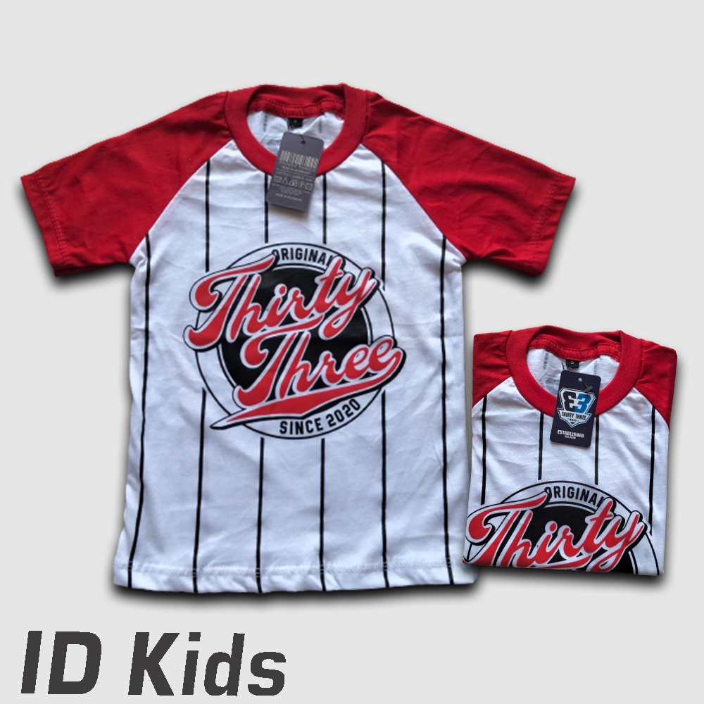 Kaos / Baju Anak Raglan Baseball Limited
