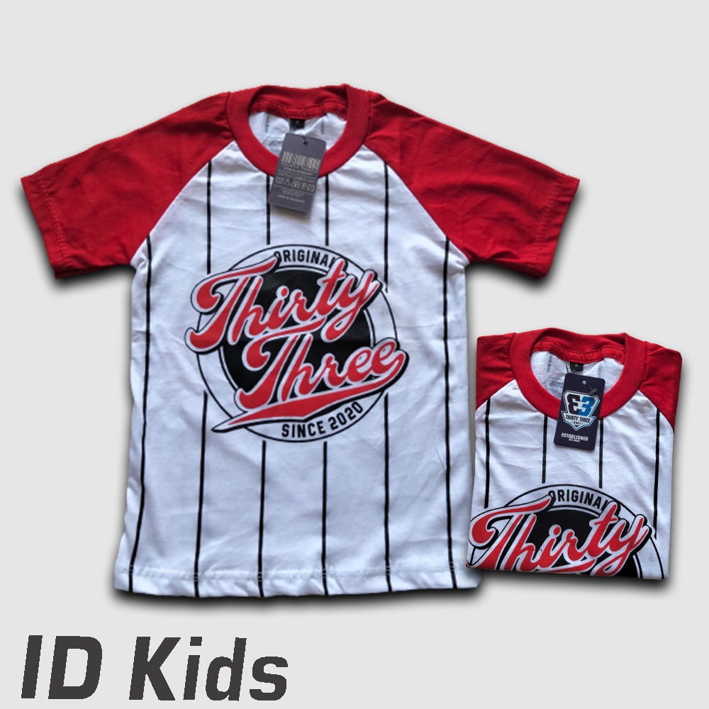 Kaos / Baju Anak Raglan Baseball Limited