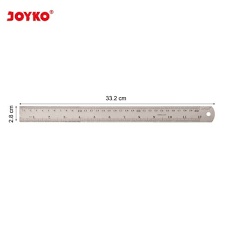 

Stainless Steel Ruler / Penggaris Besi Joyko RL-ST30 30 cm