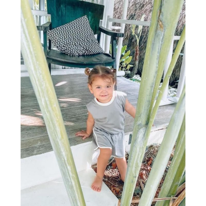 Haroo Jiyu Set 1-6Y Setelan Anak Tanpa Lengan / Baju Anak Tanpa Lengan