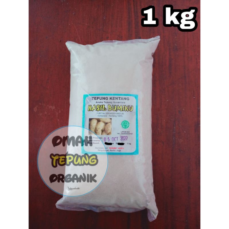 Jual Tepung Kentang Organik Kemasan Kg Potato Flour Organic Kg