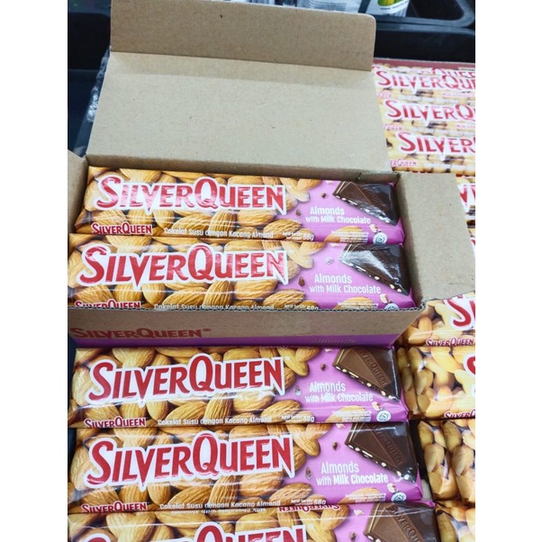 

Silverqueen cashew milk & almond 58gr ( 1 box )