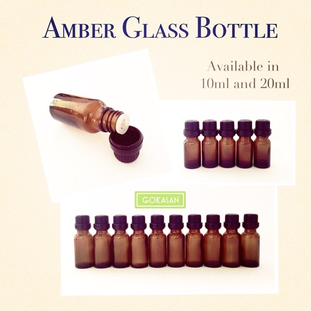 amber glass bottle filler