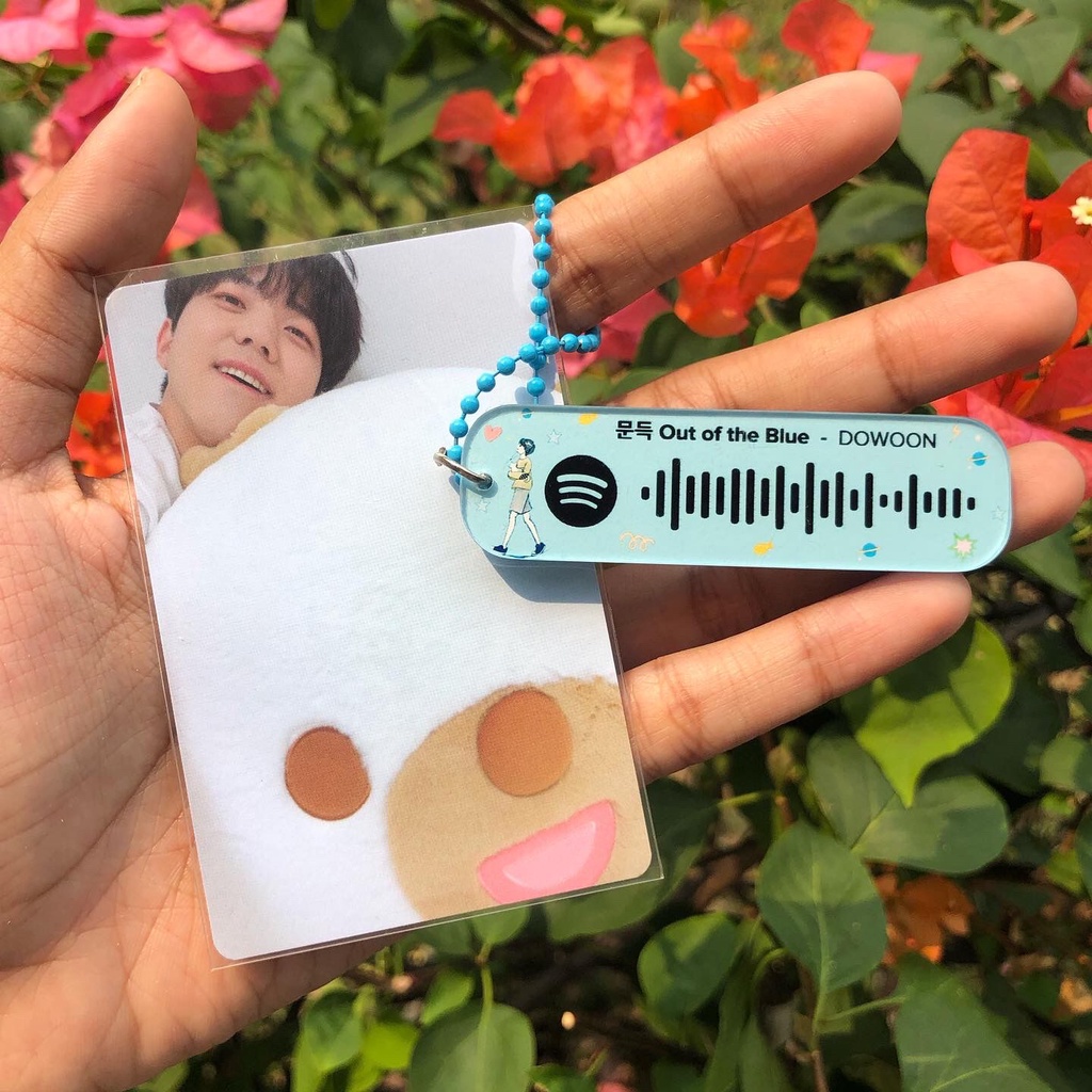 DOWOON DAY6 Out of the Blue Spotify Keychain