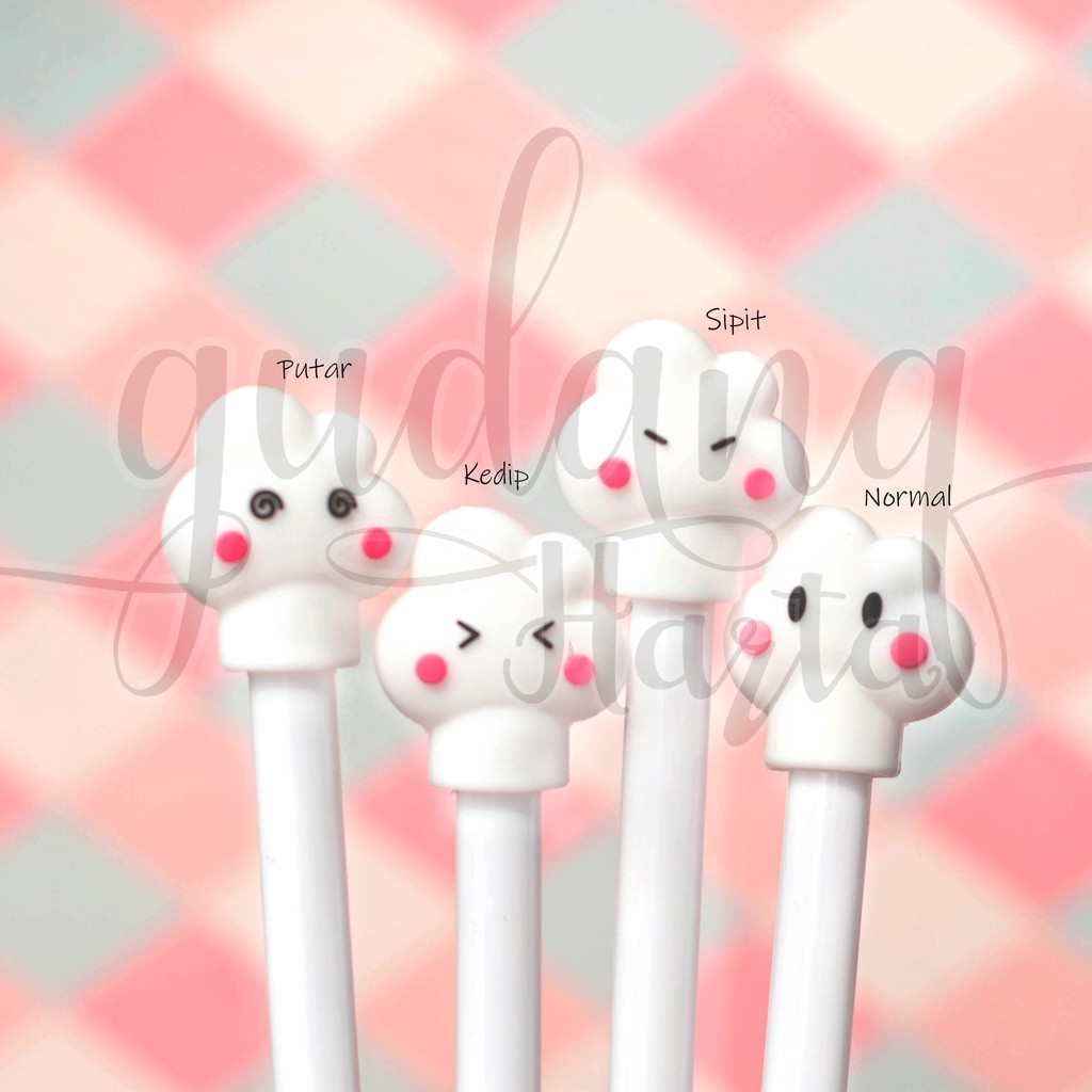 Pulpen Gel Awan Cloud Lucu Pena Unik Bolpen Ballpoint GH 307251