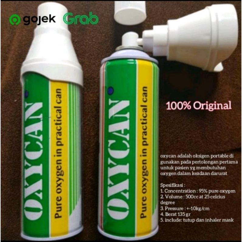 Jual Oxycan Tabung Portable 500cc (ready) | Shopee Indonesia