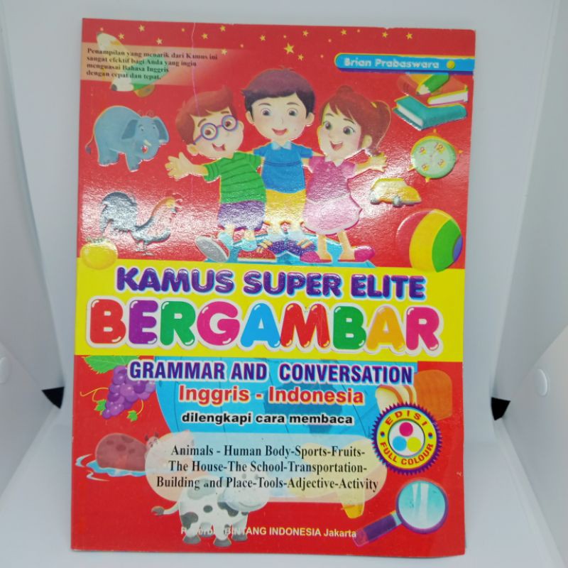 kamus super elite bergambar A4 ( 20×28cm)