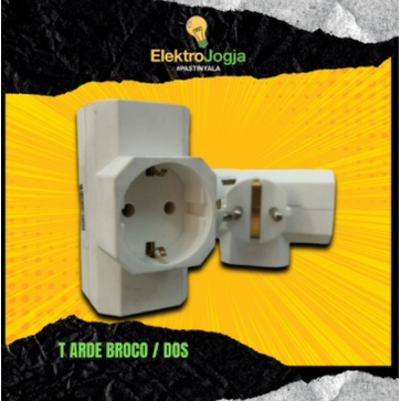 T Arde Broco | Steker T Arde Broco Putih