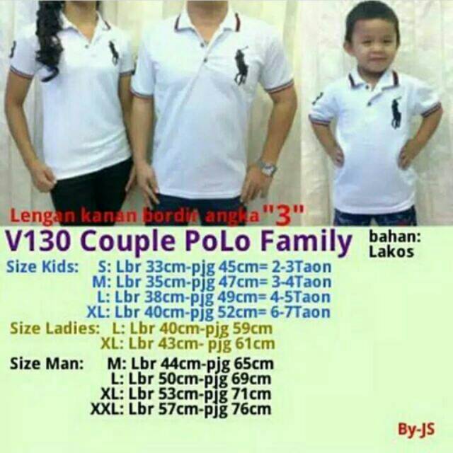 Couple Polo Family