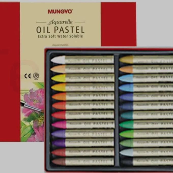 

Mungyo aquarelle extra soft water soluble oil pastel 24 - 12 colour