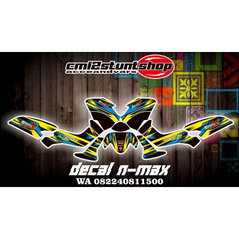 DEKAL NMAX OLD (Bisa Costum)